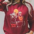 Star Wars The Book Of Boba Fett Retro Color Pop Poster Raglan Sleeve Sweatshirt Heather Dust
