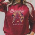 Star Wars The Book Of Boba Fett Thermal Vision Poster Raglan Sleeve Sweatshirt Heather Dust Star Wars The Book Of Boba Fett Thermal Vision Poster Raglan Sleeve Sweatshirt Heather Dust