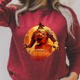 Star Wars The Book Of Boba Fett Sands Of The Past Poster Raglan Sleeve Sweatshirt Heather Dust