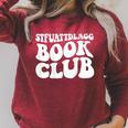 Stfuattdlagg Book Club Raglan Sleeve Sweatshirt Heather Dust Stfuattdlagg Book Club Raglan Sleeve Sweatshirt Heather Dust