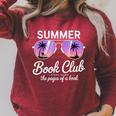 Summer Retro Book Club Beach Vacation Raglan Sleeve Sweatshirt Heather Dust Summer Retro Book Club Beach Vacation Raglan Sleeve Sweatshirt Heather Dust