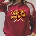 Super Dog Mom Superhero Dog Lover Comic Book Style Raglan Sleeve Sweatshirt Heather Dust Super Dog Mom Superhero Dog Lover Comic Book Style Raglan Sleeve Sweatshirt Heather Dust