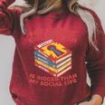 Superheroes Art Graphic Novels Comic Books Raglan Sleeve Sweatshirt Heather Dust