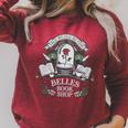 Tale As Old As Time Belle's Book Shop Book Coffee Book Lover Raglan Sleeve Sweatshirt Heather Dust