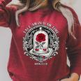 Tale As Old As Time Classic Book Lover Retro Raglan Sleeve Sweatshirt Heather Dust