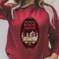 Tale As Old As Time Retro Fairytale Book Lover Premium Tri-Blend Raglan Sleeve Sweatshirt Heather Dust