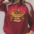 Thanksgiving Turkey Reading Book Fall Season Teacher Costume Raglan Sleeve Sweatshirt Heather Dust Thanksgiving Turkey Reading Book Fall Season Teacher Costume Raglan Sleeve Sweatshirt Heather Dust