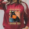 That's What i Do i Read Books i Drink Tea And i Know Things Raglan Sleeve Sweatshirt Heather Dust That's What i Do i Read Books i Drink Tea And i Know Things Raglan Sleeve Sweatshirt Heather Dust