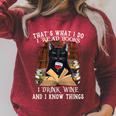That's What I Do I Read Books I Drink Wine Cat Men Women Raglan Sleeve Sweatshirt Heather Dust That's What I Do I Read Books I Drink Wine Cat Men Women Raglan Sleeve Sweatshirt Heather Dust