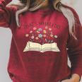 That's What I Do I Read Books And I Know Things Book Lovers Raglan Sleeve Sweatshirt Heather Dust