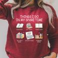 Things I Do In My Spare Time Read Books Buy Books Raglan Sleeve Sweatshirt Heather Dust Things I Do In My Spare Time Read Books Buy Books Raglan Sleeve Sweatshirt Heather Dust