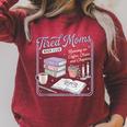 Tired Moms Book-Club Coffee Chaos Chapters Mom Raglan Sleeve Sweatshirt Heather Dust Tired Moms Book-Club Coffee Chaos Chapters Mom Raglan Sleeve Sweatshirt Heather Dust