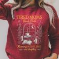 Tired Moms Book Club Coffee Chaos Readers Cozy Raglan Sleeve Sweatshirt Heather Dust Tired Moms Book Club Coffee Chaos Readers Cozy Raglan Sleeve Sweatshirt Heather Dust
