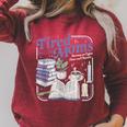 Tired Moms Book Club Retro Coffee Reader Raglan Sleeve Sweatshirt Heather Dust Tired Moms Book Club Retro Coffee Reader Raglan Sleeve Sweatshirt Heather Dust