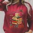Tis The Season To Be Bookish Christmas Seasons Book Readings Raglan Sleeve Sweatshirt Heather Dust Tis The Season To Be Bookish Christmas Seasons Book Readings Raglan Sleeve Sweatshirt Heather Dust