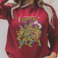 TMNT Comic Book Cover Group Shot Premium Tri-Blend Raglan Sleeve Sweatshirt Heather Dust TMNT Comic Book Cover Group Shot Premium Tri-Blend Raglan Sleeve Sweatshirt Heather Dust