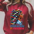 History Education Is Freedom Books Black History Raglan Sleeve Sweatshirt Heather Dust History Education Is Freedom Books Black History Raglan Sleeve Sweatshirt Heather Dust