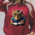 Triceratops Dinosaur Reading Book Nerd Raglan Sleeve Sweatshirt Heather Dust Triceratops Dinosaur Reading Book Nerd Raglan Sleeve Sweatshirt Heather Dust