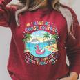 Tropical Trip They Just Book Themselves Tourist Raglan Sleeve Sweatshirt Heather Dust