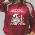 Unapologetically Anti-Social Book Club Introvert Reader Raglan Sleeve Sweatshirt Heather Dust Unapologetically Anti-Social Book Club Introvert Reader Raglan Sleeve Sweatshirt Heather Dust