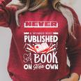 Never Underestimate Published Author Novelist Book Author Raglan Sleeve Sweatshirt Heather Dust Never Underestimate Published Author Novelist Book Author Raglan Sleeve Sweatshirt Heather Dust