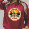 Unearth a Story Summer Reading 2026 Book Vintage Retro Raglan Sleeve Sweatshirt Heather Dust Unearth a Story Summer Reading 2026 Book Vintage Retro Raglan Sleeve Sweatshirt Heather Dust