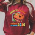 Unearth A Story Summer Reading 2026 Dinosaur Book Lover Dino Premium Tri-Blend Raglan Sleeve Sweatshirt Heather Dust Unearth A Story Summer Reading 2026 Dinosaur Book Lover Dino Premium Tri-Blend Raglan Sleeve Sweatshirt Heather Dust