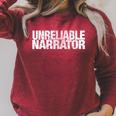 Unreliable Narrator Literary Book Writing Writer Bookish Tee Raglan Sleeve Sweatshirt Heather Dust Unreliable Narrator Literary Book Writing Writer Bookish Tee Raglan Sleeve Sweatshirt Heather Dust