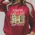 Vintage Floral Bookshelf I Have No Shelf Control Book Lovers Raglan Sleeve Sweatshirt Heather Dust