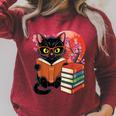 Vintage Japanese Cat Book Lovers Librarian Dad Teacher Raglan Sleeve Sweatshirt Heather Dust Vintage Japanese Cat Book Lovers Librarian Dad Teacher Raglan Sleeve Sweatshirt Heather Dust