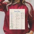 Vintage Library Due Date Card For Book Lovers Librarians Raglan Sleeve Sweatshirt Heather Dust