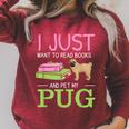 Want To Read Books Pet My Pug Dog Lover Pug Owner Raglan Sleeve Sweatshirt Heather Dust Want To Read Books Pet My Pug Dog Lover Pug Owner Raglan Sleeve Sweatshirt Heather Dust