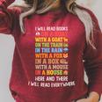 I Will Read Book On Boat Kids Book Reading Raglan Sleeve Sweatshirt Heather Dust I Will Read Book On Boat Kids Book Reading Raglan Sleeve Sweatshirt Heather Dust