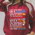 I Will Read Books On A Boat & Everywhere Reading Kids Raglan Sleeve Sweatshirt Heather Dust I Will Read Books On A Boat & Everywhere Reading Kids Raglan Sleeve Sweatshirt Heather Dust
