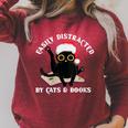 Witchy Book Lover Christmas Cat Reading Mystic Bookworm Raglan Sleeve Sweatshirt Heather Dust Witchy Book Lover Christmas Cat Reading Mystic Bookworm Raglan Sleeve Sweatshirt Heather Dust