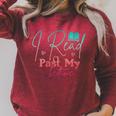 Women's Book Lover I Read Past My Bedtime Bookworm Readers Librarian Raglan Sleeve Sweatshirt Heather Dust Women's Book Lover I Read Past My Bedtime Bookworm Readers Librarian Raglan Sleeve Sweatshirt Heather Dust