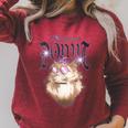 Women's Dungeon Crawler Carl Airbrushed Princess Donut Series Book Raglan Sleeve Sweatshirt Heather Dust