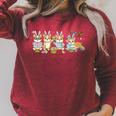 Women's Group Bunny Corgis Easter Reading Book Hunting Eggs Owner Raglan Sleeve Sweatshirt Heather Dust Women's Group Bunny Corgis Easter Reading Book Hunting Eggs Owner Raglan Sleeve Sweatshirt Heather Dust
