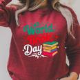 World Book Day 2026 Costume Girls Boys Books Lover Women Men Raglan Sleeve Sweatshirt Heather Dust World Book Day 2026 Costume Girls Boys Books Lover Women Men Raglan Sleeve Sweatshirt Heather Dust