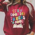 World Book Day 2026 T Shirts It s a Good Day To Read a Book Raglan Sleeve Sweatshirt Heather Dust World Book Day 2026 T Shirts It s a Good Day To Read a Book Raglan Sleeve Sweatshirt Heather Dust