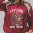 In A World Of Bookworms Be A Book Dragon Book Lover Reader Raglan Sleeve Sweatshirt Heather Dust In A World Of Bookworms Be A Book Dragon Book Lover Reader Raglan Sleeve Sweatshirt Heather Dust