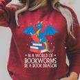 In A World Full Of Bookworms Be A Book Dragon Reading Raglan Sleeve Sweatshirt Heather Dust In A World Full Of Bookworms Be A Book Dragon Reading Raglan Sleeve Sweatshirt Heather Dust