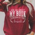 Writer Ask Me About My Book T-Shirt T-Shirt Raglan Sleeve Sweatshirt Heather Dust Writer Ask Me About My Book T-Shirt T-Shirt Raglan Sleeve Sweatshirt Heather Dust