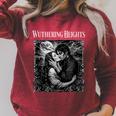 Wuthering Heights Gothic Book Lover Classic Literature Raglan Sleeve Sweatshirt Heather Dust Wuthering Heights Gothic Book Lover Classic Literature Raglan Sleeve Sweatshirt Heather Dust