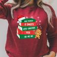 Have Yourself A Smutty Little Christmas You For Book Lovers Raglan Sleeve Sweatshirt Heather Dust