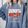 100 Beast Pete Alonso Baltimore Baseball MLBPA Comfort Colors Sweatshirt Denim 100 Beast Pete Alonso Baltimore Baseball MLBPA Comfort Colors Sweatshirt Denim