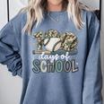 100 Days Of School Baseball Camo Camo Cap Boy School Comfort Colors Sweatshirt Denim 100 Days Of School Baseball Camo Camo Cap Boy School Comfort Colors Sweatshirt Denim