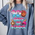 100 Days Of School Baseball Donut Dripping Teacher Boys Kids Comfort Colors Sweatshirt Denim 100 Days Of School Baseball Donut Dripping Teacher Boys Kids Comfort Colors Sweatshirt Denim