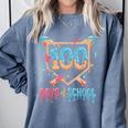 100 Days Of School Baseball Drip 100 Days Of School Comfort Colors Sweatshirt Denim 100 Days Of School Baseball Drip 100 Days Of School Comfort Colors Sweatshirt Denim