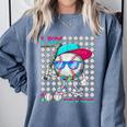 100 Days Of School Baseball Drip Ice Cream Boys Kids Comfort Colors Sweatshirt Denim 100 Days Of School Baseball Drip Ice Cream Boys Kids Comfort Colors Sweatshirt Denim
